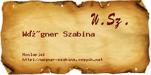 Wágner Szabina névjegykártya